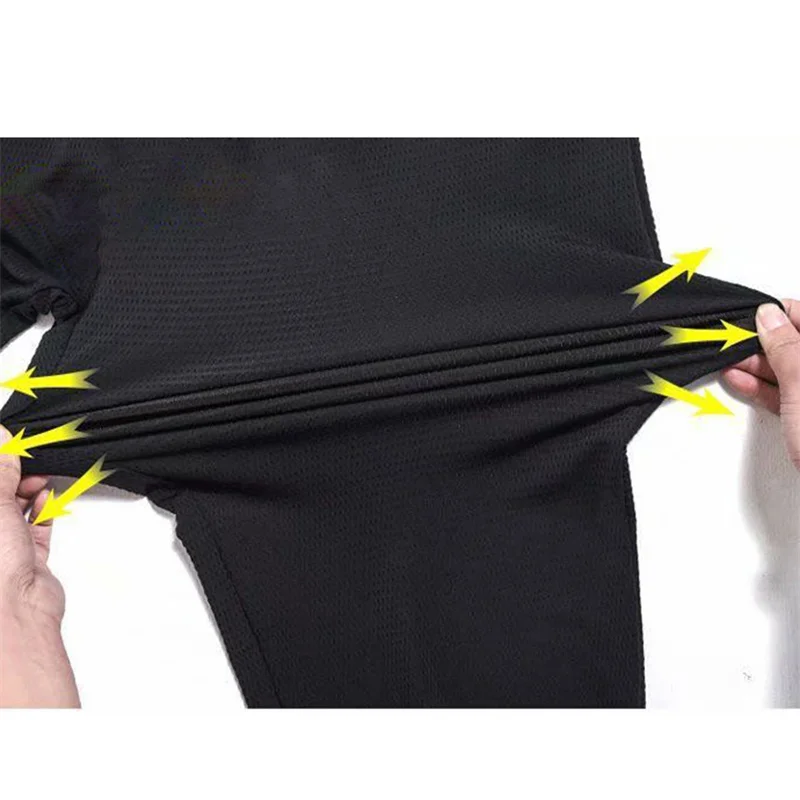 Men Fashion Quick Dry Pants Lightweight Hiking Jogging Running Trousers Breathable Workout Gym Ankle Tied Athletic Pants - Image 3