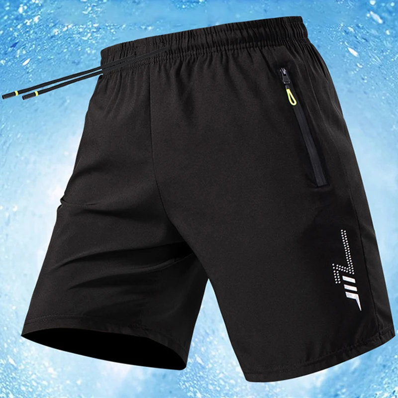 Summer Sport Men's Shorts Quick Dry Gym Fitness Short Pants Men Running Jogging Shorts Men Training Bottom Loose Casual Wear
